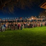 KOLI TABLES ON LAWN FOR DINNER