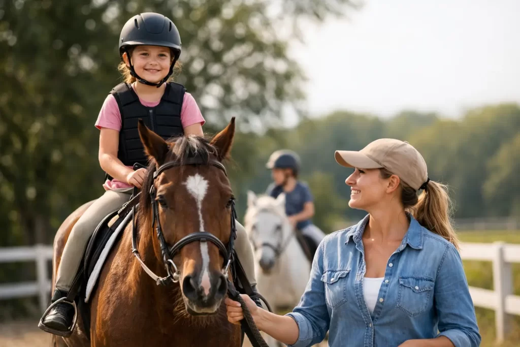 Can Kids Go Horseback Riding Safely?