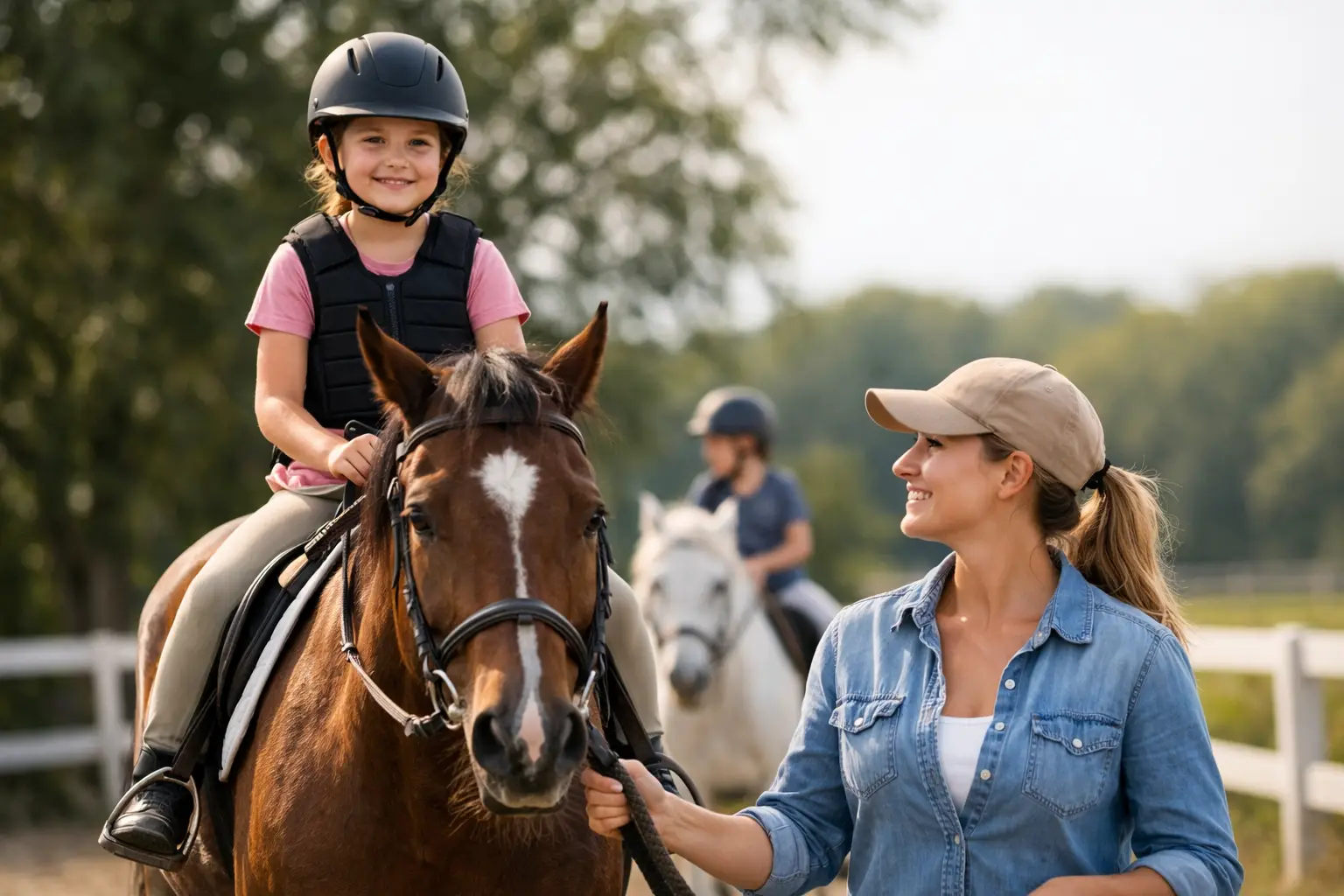 Can Kids Go Horseback Riding Safely?