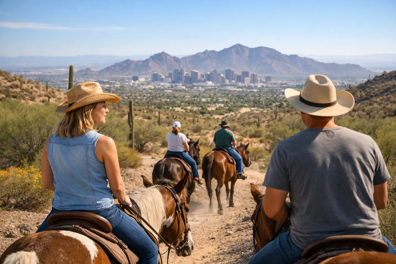 Horseback Riding for Tourists in Phoenix