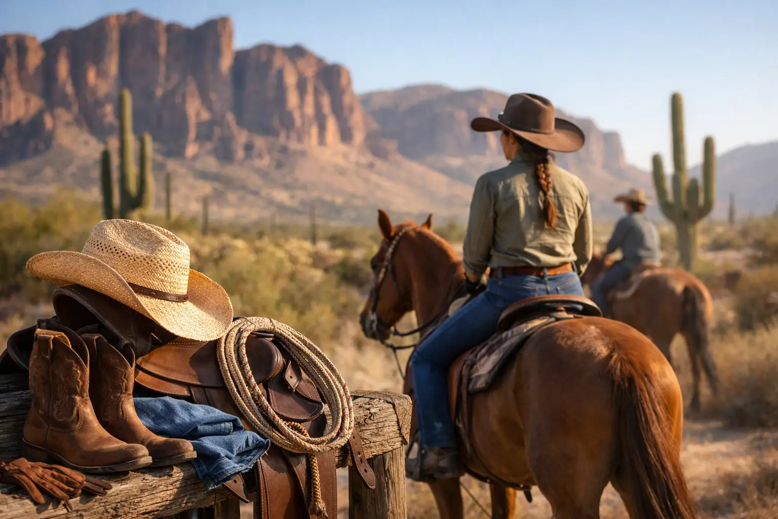 What to Wear Horseback Riding in Arizona