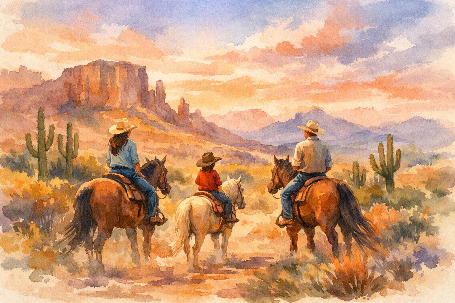 Best Family Horseback Experiences in Arizona