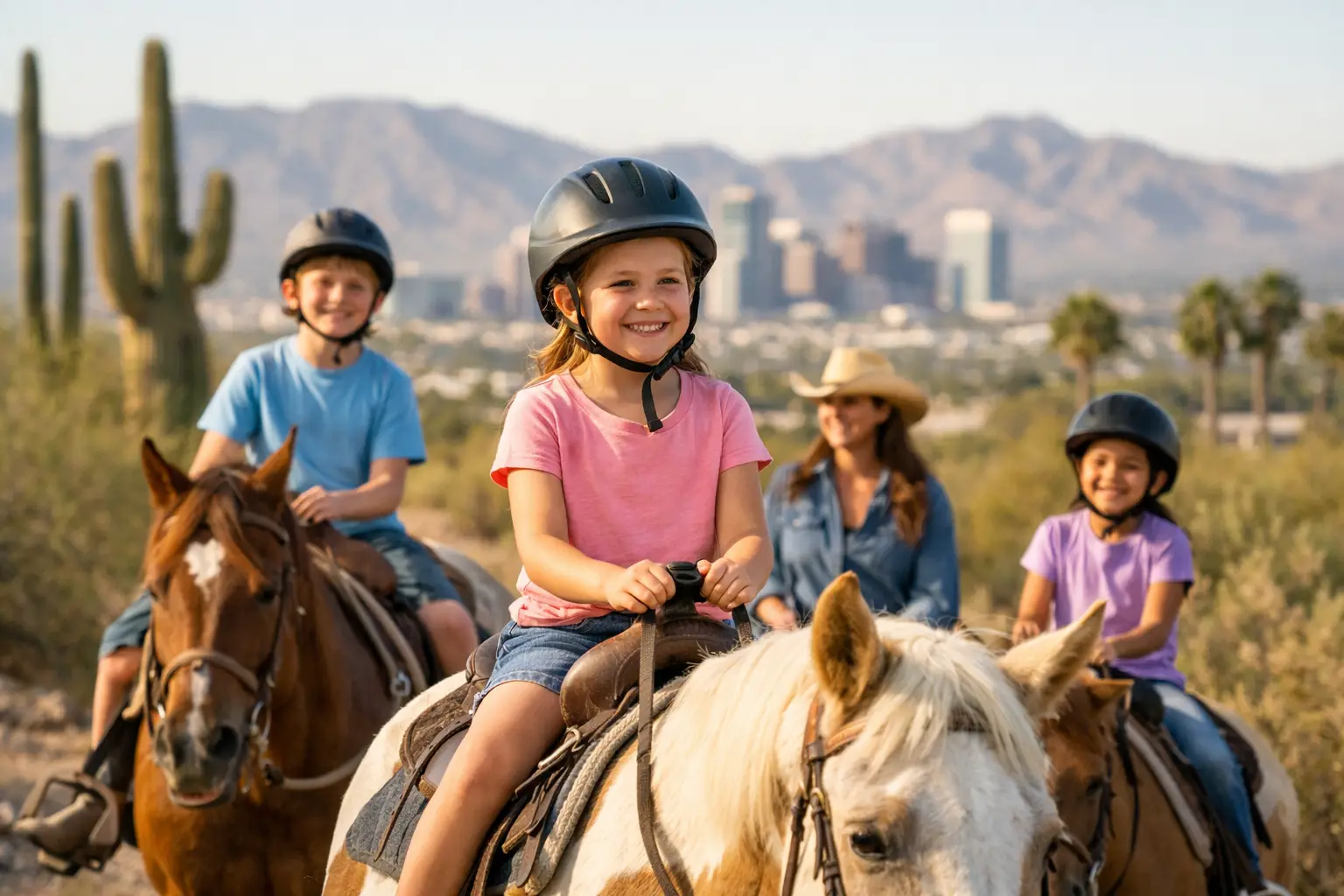 Children Riding Experience Phoenix Families Love