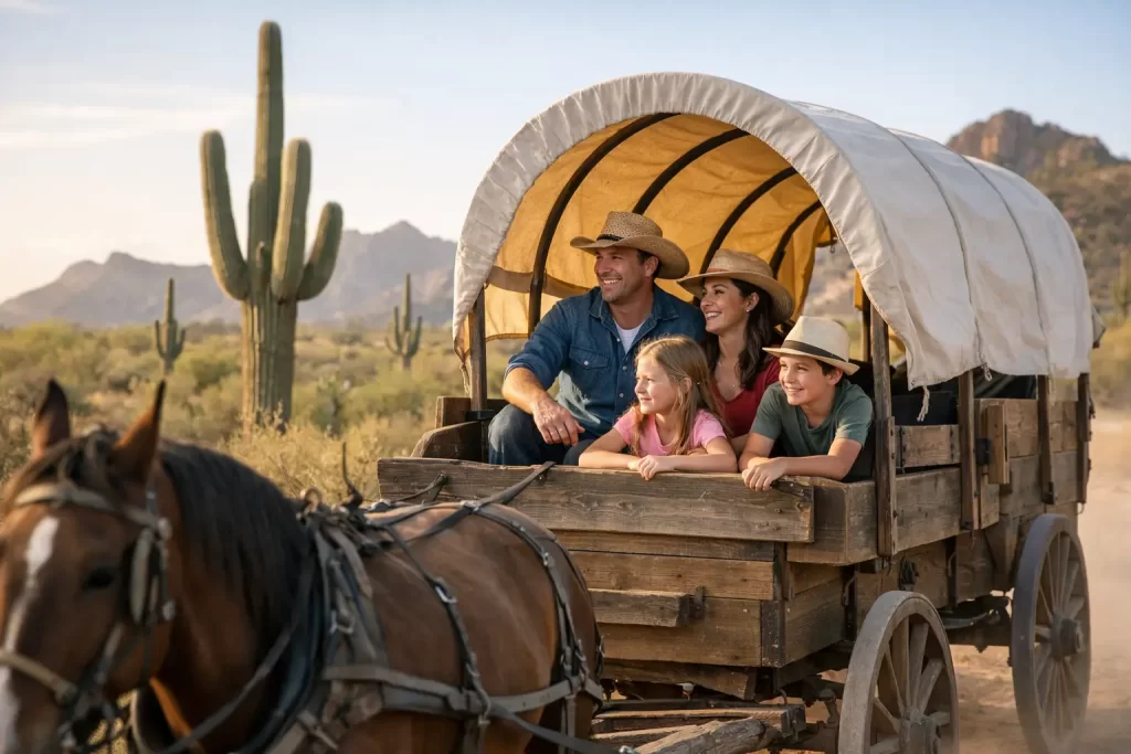 Desert Wagon Experience Chandler Families Love