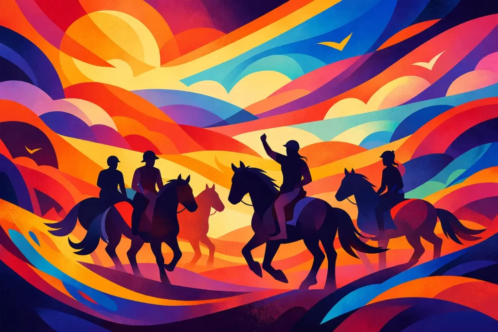 Group Horse Rides for Adults That Feel Fun