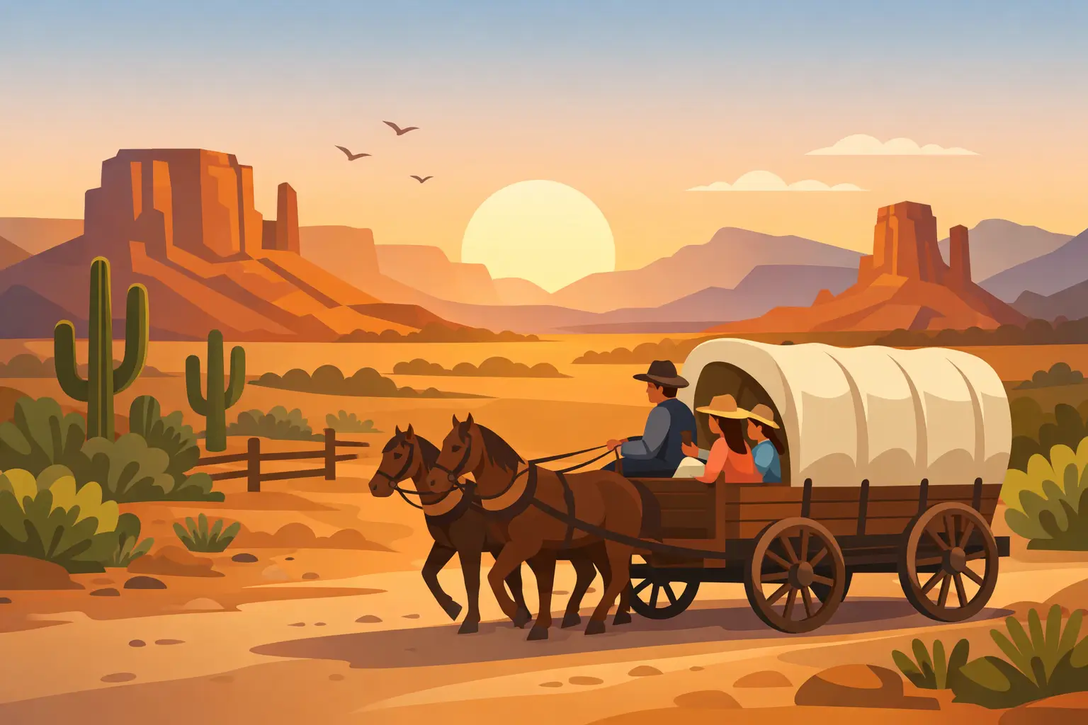Family Wagon Rides Arizona Families Remember