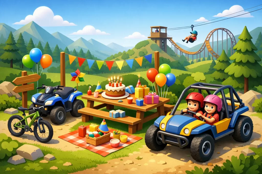 How to Organize Outdoor Birthday Rides