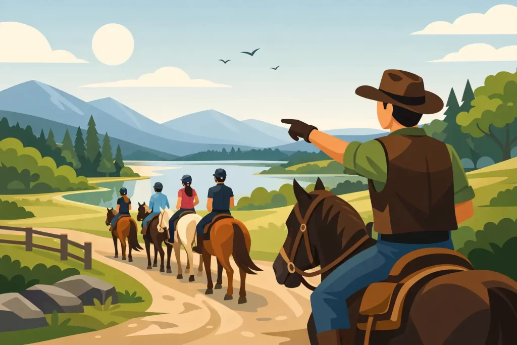 Is Horseback Riding Good for Groups? Yes, If It’s Guided