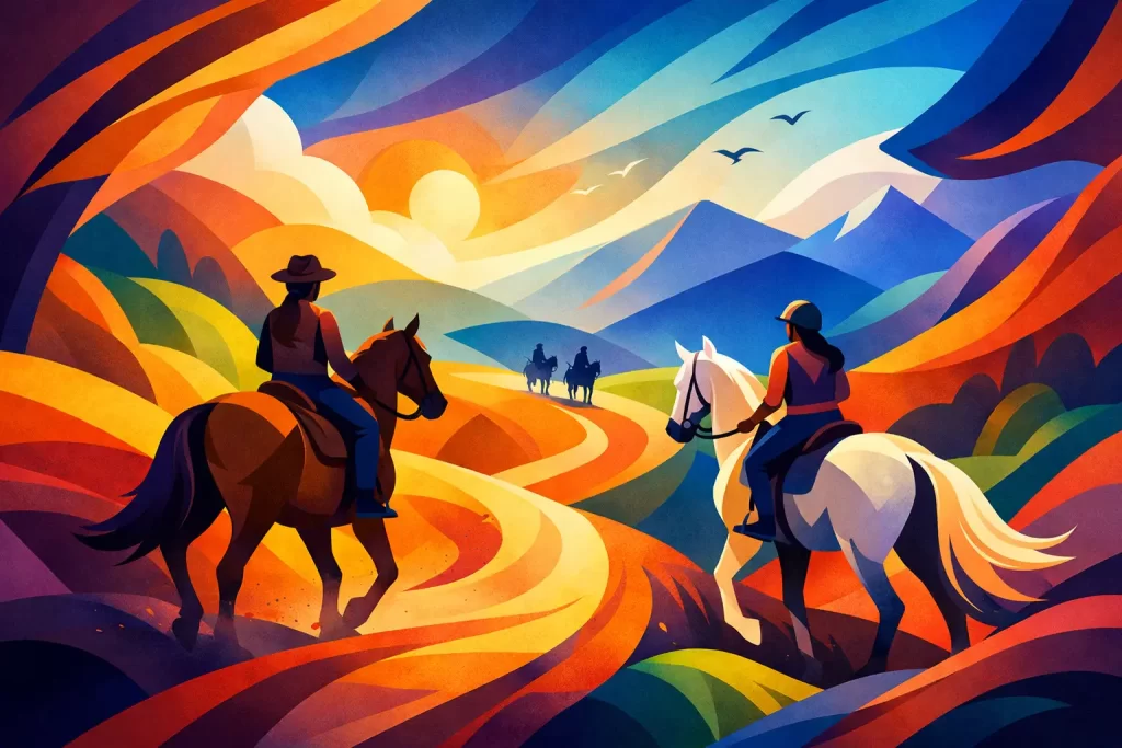 What Happens on Guided Horseback Tours?