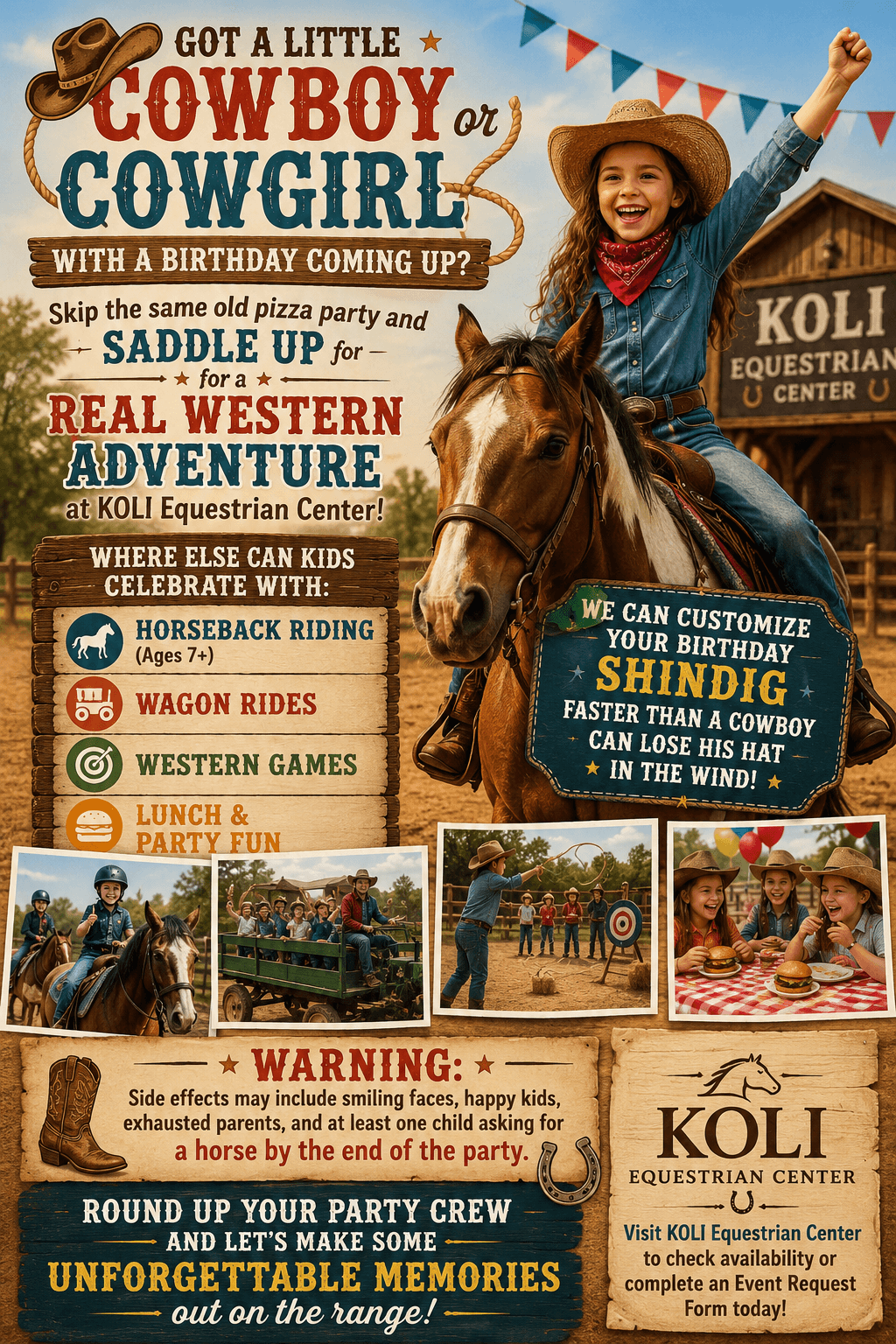 12 Best Western Birthday Party Ideas for Arizona