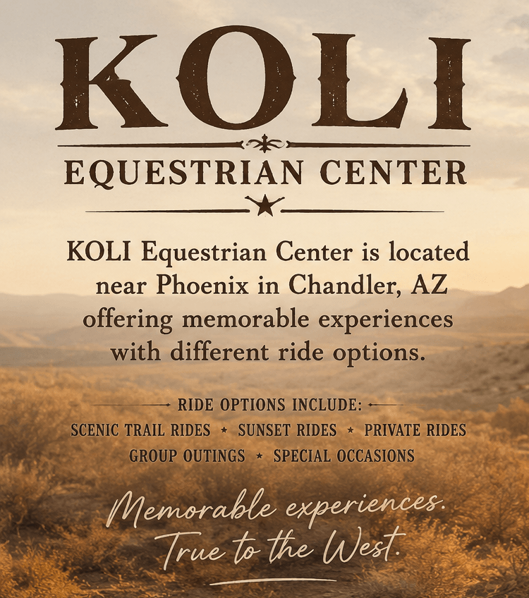 KOLI Equestrian Center Chandler AZ
