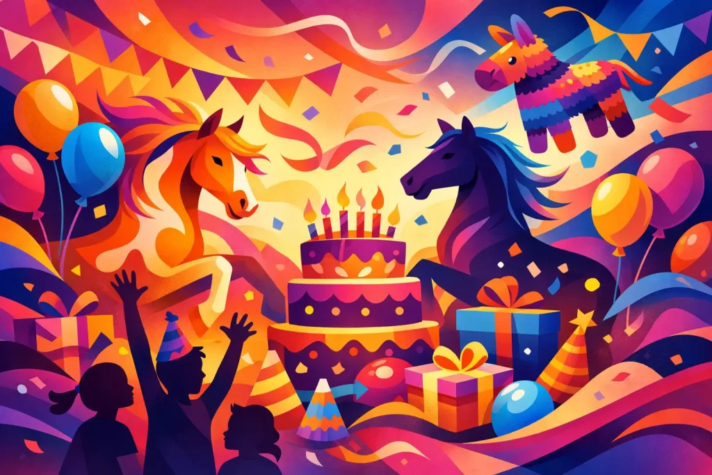 12 Birthday Horse Party Examples Kids Remember