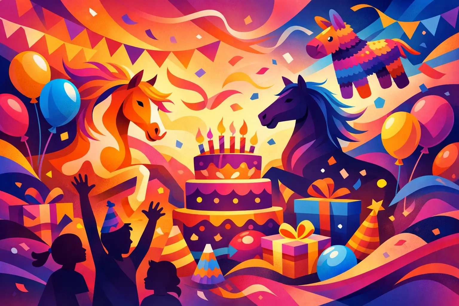 12 Birthday Horse Party Examples Kids Remember