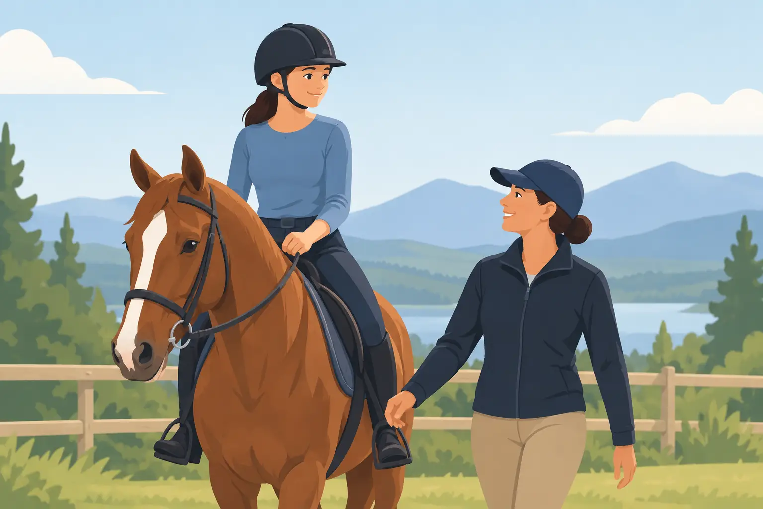 How Beginners Stay Safe While Horseback Riding